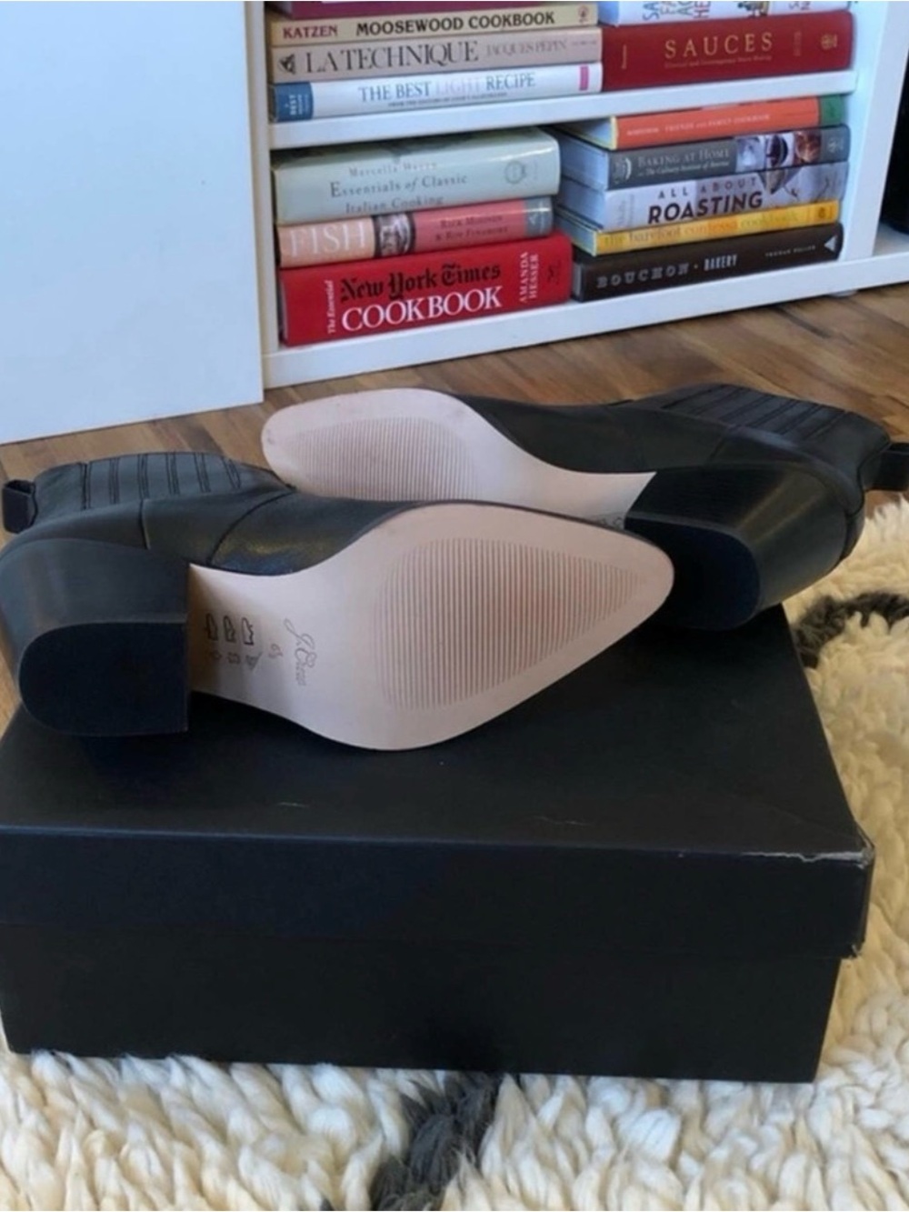 NWT J.Crew Chelsea High-Heel Cowboy Boots 6.5 - Picture 5 of 6